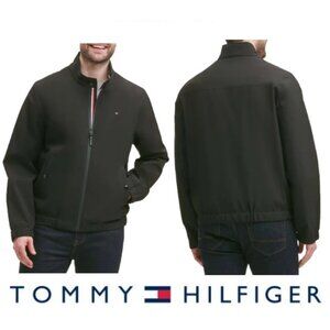 NWT Tommy Hilfiger Men's Bomber Jacket, Black